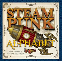 Steampunk Alphabet by Nat Iwata