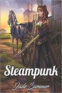 Steampunk Coloring Book by Jade Summer